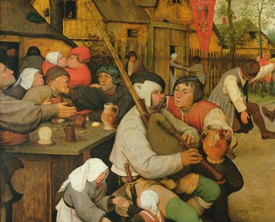 Bauerntanz (Detail) von Pieter Bruegel the Elder